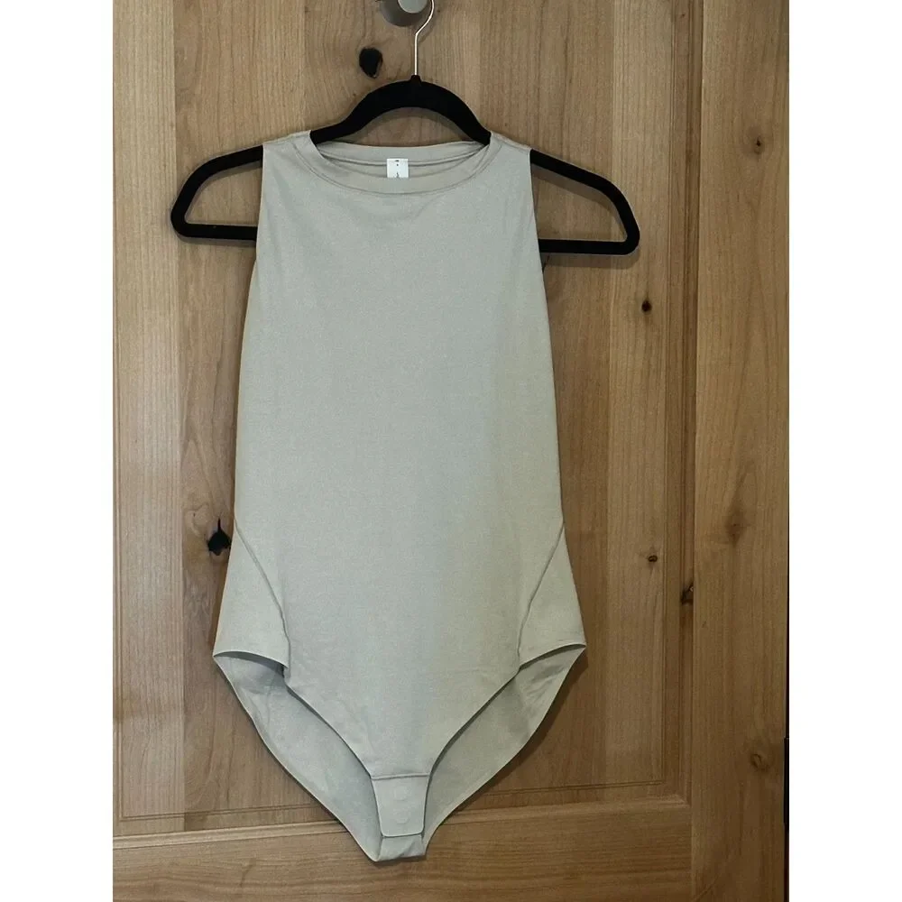 Lululemon Wundermost Ultra-Soft Nulu High-Neck Bodysuit Large NWT